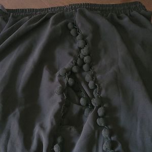 Womens split leg bathing suit cover up